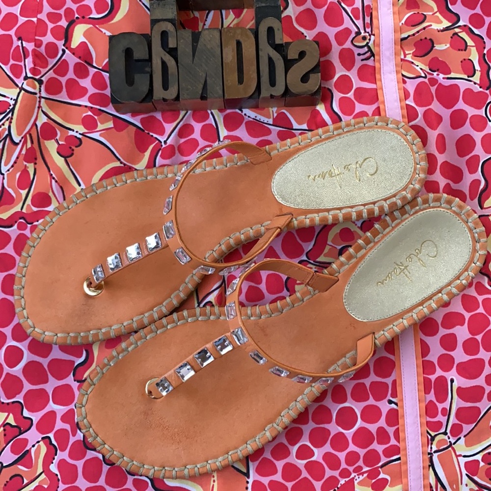 COLE HAAN ‘Kalla’ Rhinestone Embellished Sandals